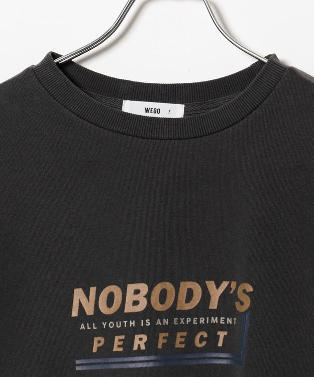 WEGO ヴィンテージライクピグメントスウェット 柄1