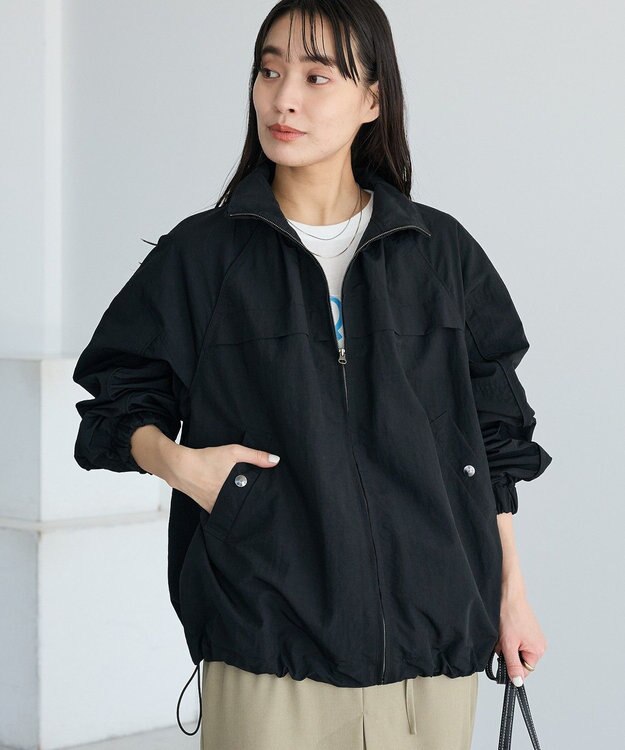 CRAFT STANDARD BOUTIQUE ギャザーヘムブルゾン Black