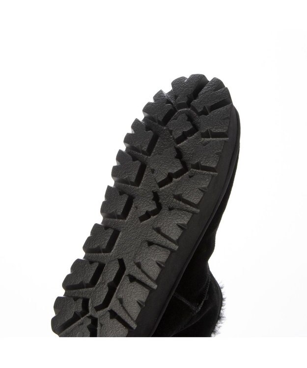 MODE ET JACOMO <carino>本革ムートンショートブーツ ブラック