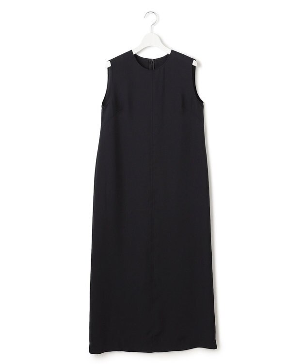 23区 S 【一部店舗限定/UVカット/洗える】ライトウェイトツイル ケープ付き ワンピース ブラック系