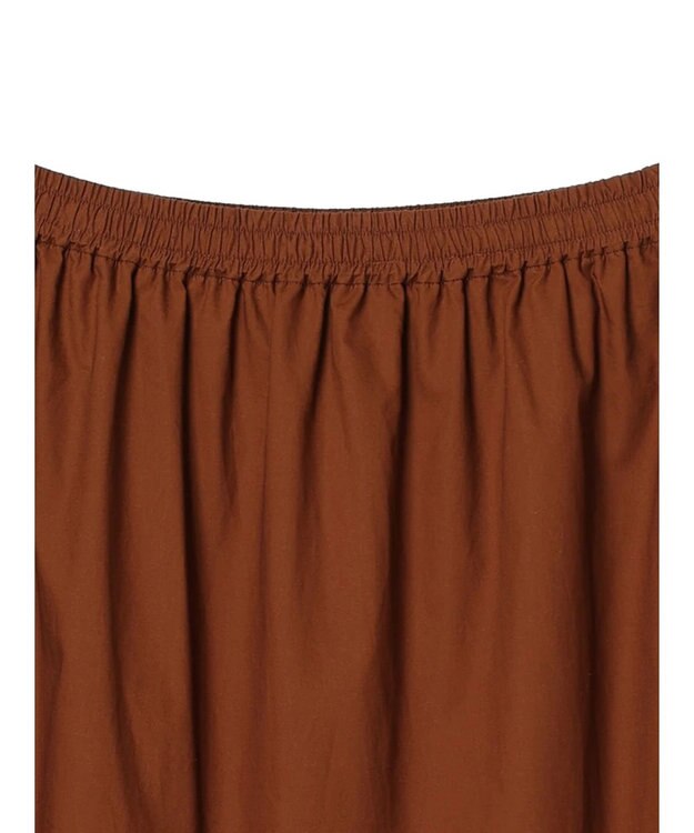 CRAFT STANDARD BOUTIQUE ティアードフレアスカート Brown