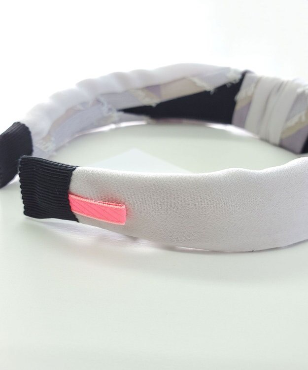 POLS ジャガード織  HAKO カチューシャ ベージュ