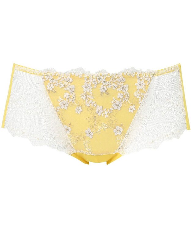 Wing ショーツ Wing Lesiage PB2120とペア 【2120シリーズ】 はきこみ丈あさめ PF2121 ウイング／ワコール イエロー