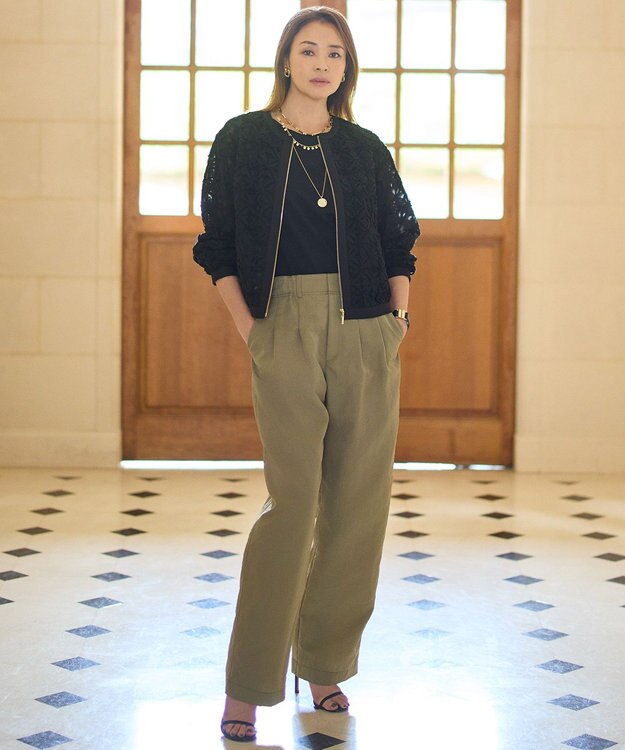 自由区 【SHIHOさん着用・名品・新色追加・累計3000枚突破】スーピマスムース タンクトップ ブラック