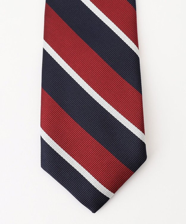 J.PRESS MEN 【定番】オーセンティック / レジメンタル ネクタイ ワイン系2