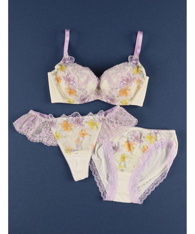 WACOAL 【ハグするブラ】 ブラジャー 体温を感知してカラダになじむ 谷間メイク 脇・背中すっきり レディース BRB498 /ワコール クリーム