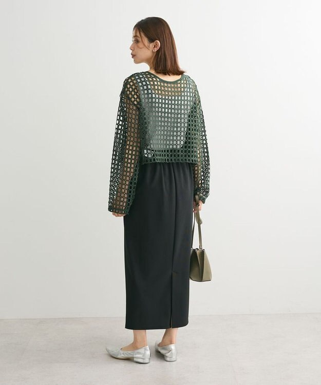 Green Parks ・ＳＵＧＡＲ　ＳＰＯＯＮ　２ｗａｙフラワーメッシュカーデ Green