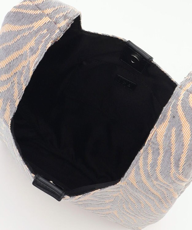 ICB 【新色追加・WEB限定カラーあり】2WAYエコバッグ 起毛ゼブラグレー系