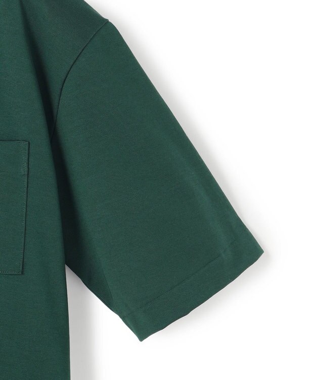 J.PRESS MEN 【J.PRESS ORIGINALS】Hight Twist Giza Pocket T-Shirt / Japan Made グリーン系