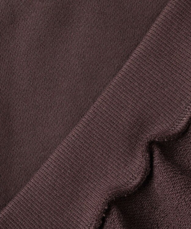 NAVE クロップドフーディ ダークブラウン系