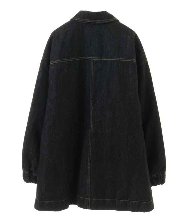 CRAFT STANDARD BOUTIQUE デニム裏キルトコート Black