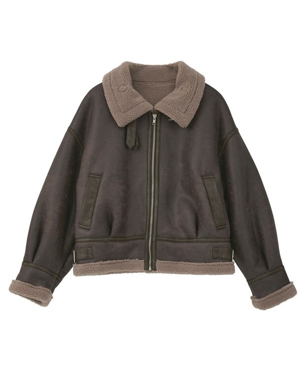 フェイクムートンジャケット / earth music&ecology | ファッション