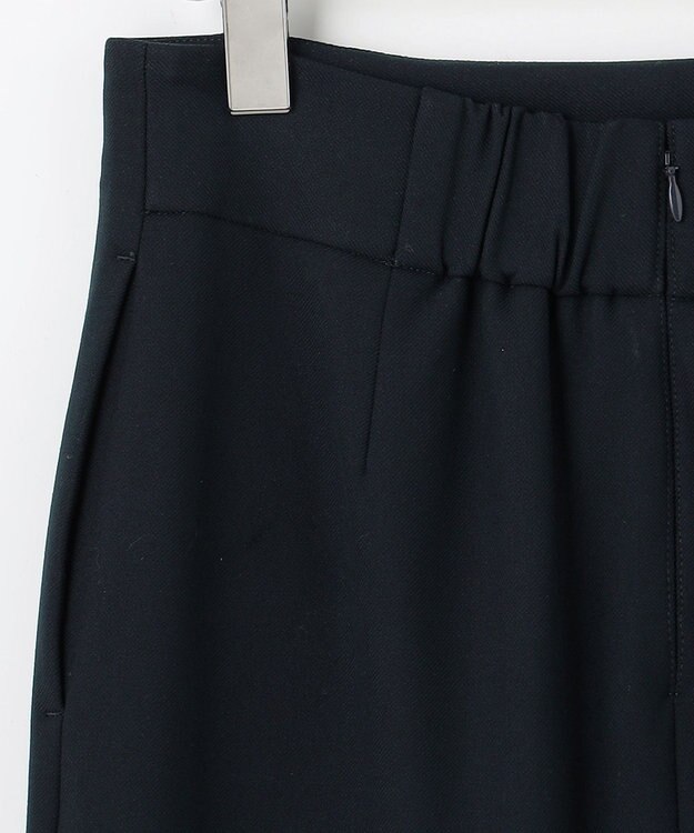 #Newans 【セレモニーにも】〈亀恭子さんコラボ〉美シルエットロングタイトスカート ネイビー