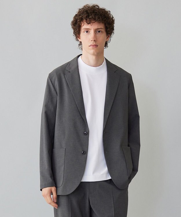 UNFILO MENS ビューティーフォルム 半袖TEE [24年春夏商品] ホワイト