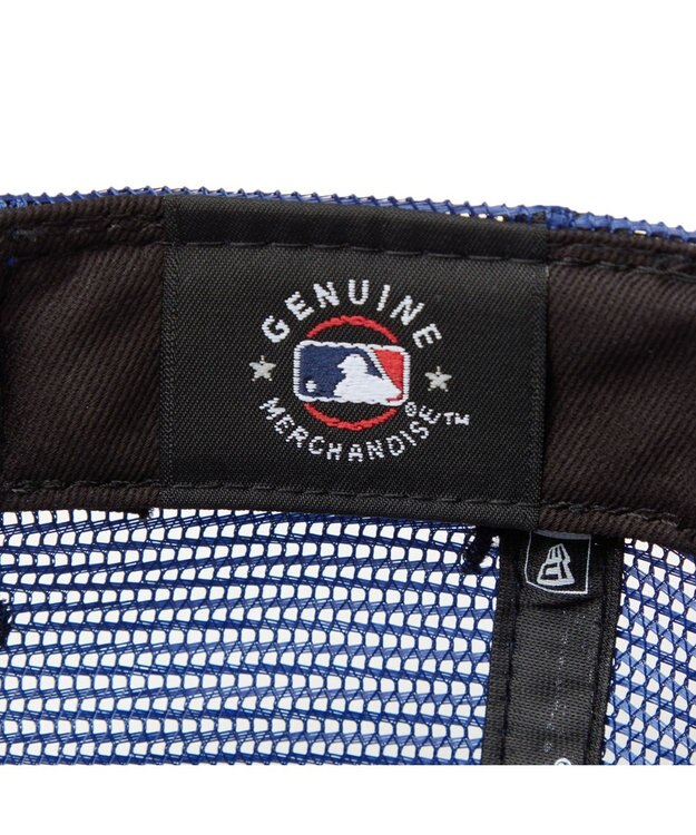 WEGO NEWERA　9FORTY　MLB　Mesh　Embroidery ロイヤルブルー