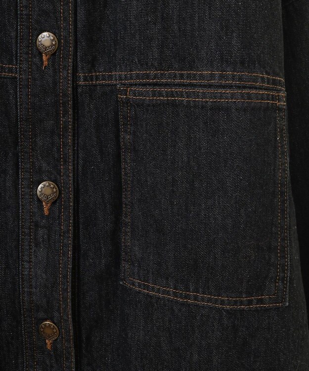 CRAFT STANDARD BOUTIQUE デニム裏キルトコート Black