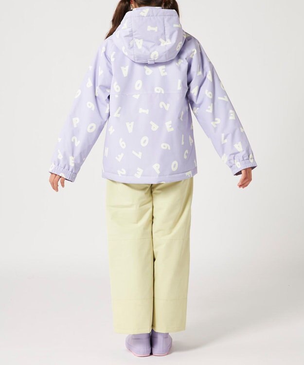 OP／FILA 【ocean pacific】スノーウェア上下セット サイズ調整機能付き ラベンダー