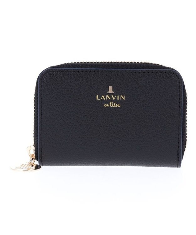 LANVIN en Bleu リム カードケース ブラック