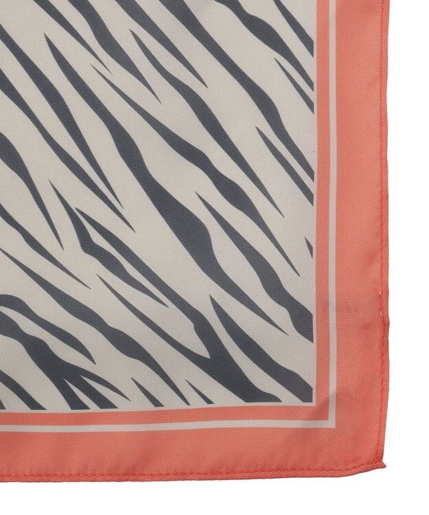 Green Parks 【接触冷感】ＵＶ対策アニマル柄スカーフ Orange