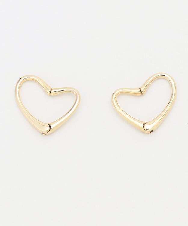 23区 【CLASSY.6月号掲載/WEB限定】2WAY ハート イヤリング ゴールド系