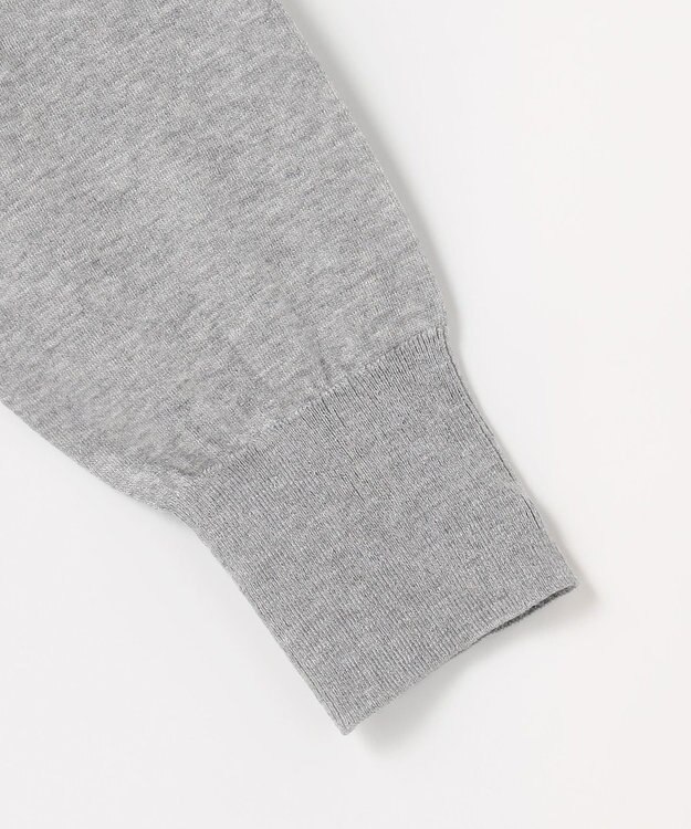 J.PRESS LADIES L Vis/Peスパーク ニット カーディガン トップグレー系