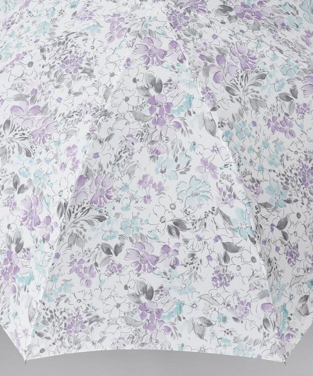 AURORA 【 JILL STUART（ジル スチュアート）】ヴィンテージフラワープリント雨傘(長傘) ミントグリーン