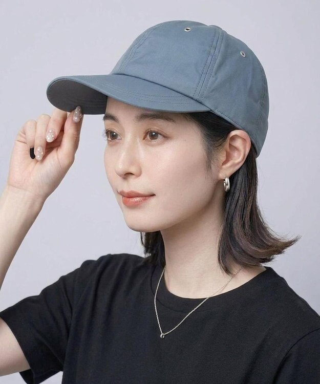 ATRENA 熱を遮る帽子 コカゲル キャップ ブル―グレー