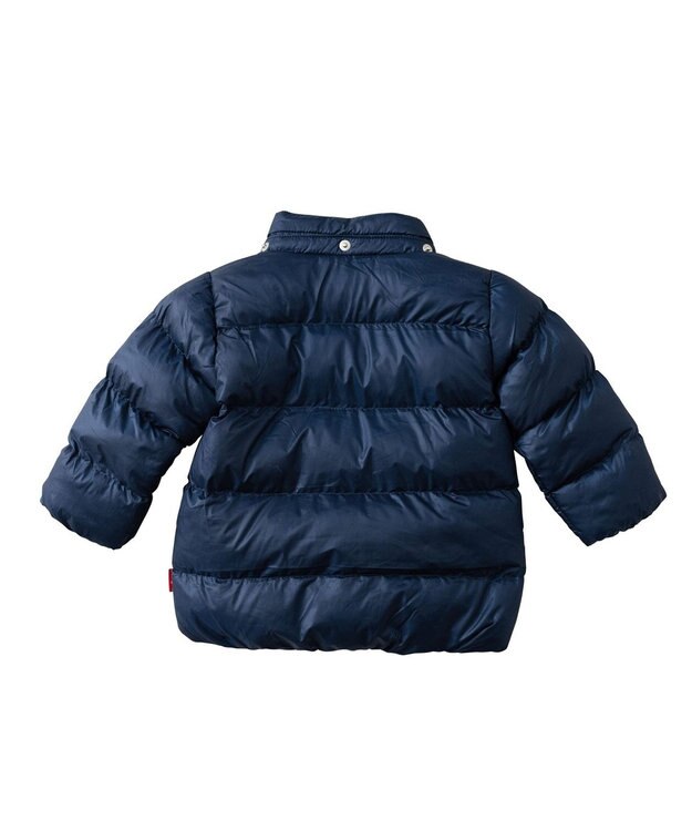 MIKI HOUSE HOT BISCUITS 【80-120cm】 高機能 グースリー素材 中綿ジャンパー 紺