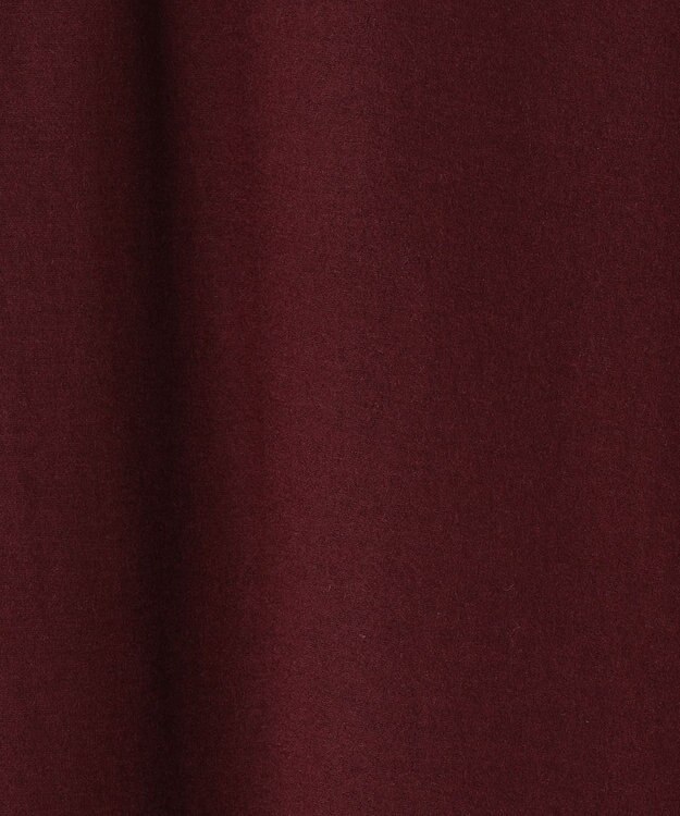 自由区 ウールジャージー フレアシルエットスカート ワイン系