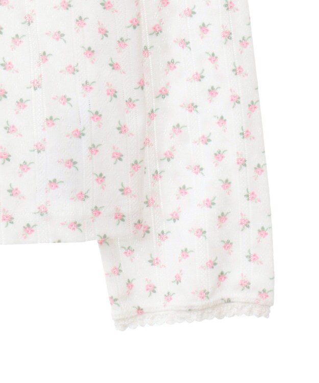 earth music&ecology アイレットジャカードタイトプルオーバー Pink