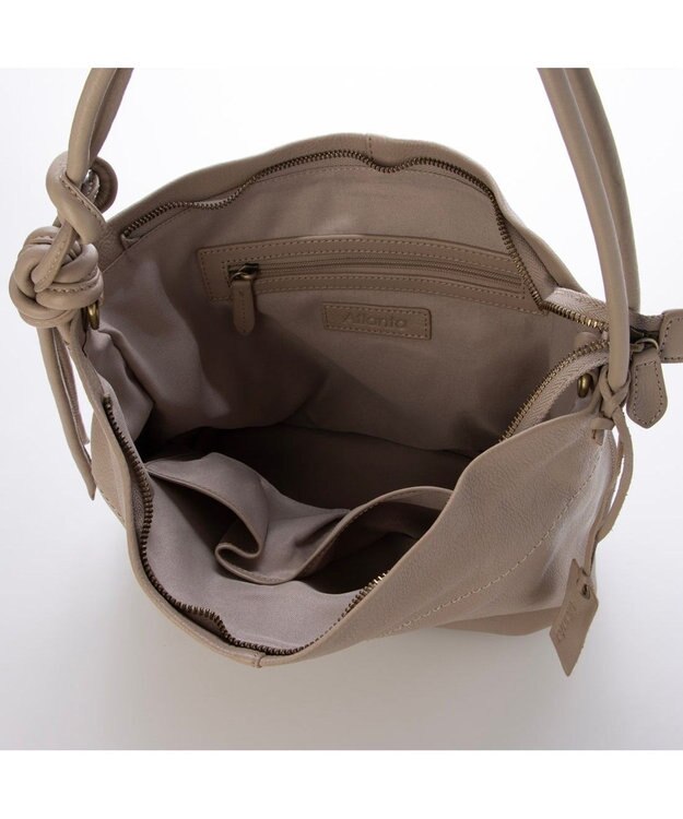 UNBILLION アトランタ ATLANTA / 牛革ロープハンドル2wayショルダーL グレージュ