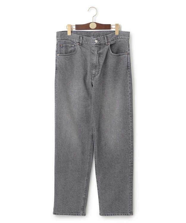 J.PRESS MEN インディゴストレッチデニム パンツ グレー系