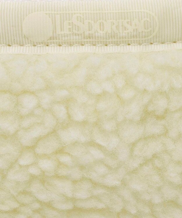 LeSportsac DENIM ROLL BAG/ホワイトデニム/クリームシェルパ ホワイトデニム/クリームシェルパ