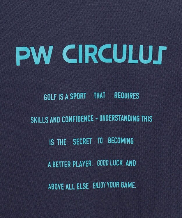 PW CIRCULUS 【あったか裏地/防寒】【WOMEN】モックネックカットソー ネイビー系