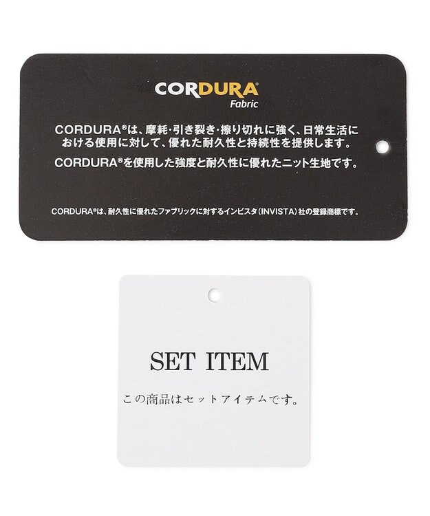 JOSEPH ABBOUD MOUNTAIN 【軽さ/ストレッチ】 CORDURA COTTON アウトドアニットパーカー ブルー系