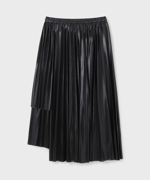 GRACE CONTINENTAL ジャージレイヤースカート ブラック