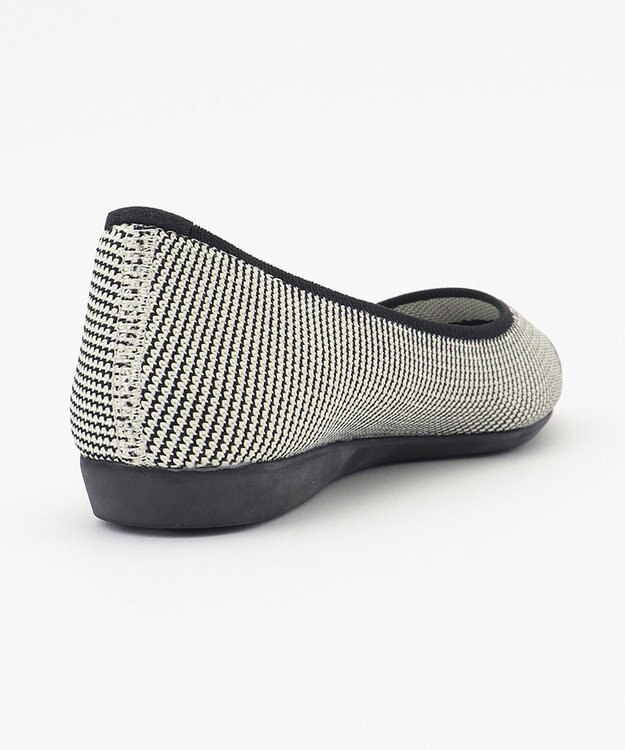 steppi 【洗える/撥水】  バイカラー ポインテッドパンプス ブラック系