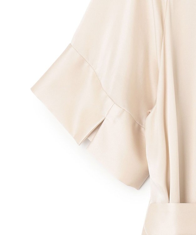 BEIGE， YEW / シャツワンピース Sand