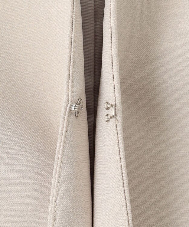 ANY L 【手洗い可/ストレッチ/セットアップ可】イージーケアジャケット ベージュ