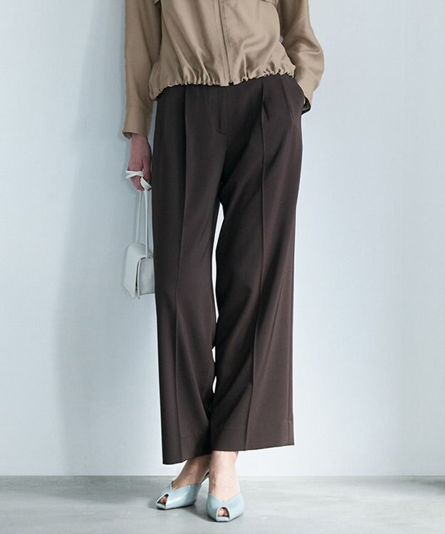 ICB Fied ワイドパンツ ブラウン系