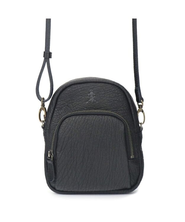 Regalo Felice 【本革 / お財布機能付き】ポシェット / REGALO BKA(ブラック：ツヤなし)