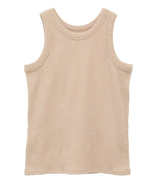 Green Parks メランジタンクトップ Beige