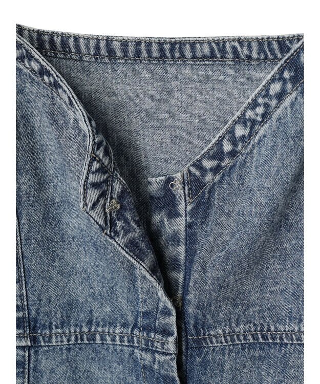 Green Parks ・ＥＬＥＮＣＡＲＥ　ＤＵＥ　デニムロングキャミ Gray