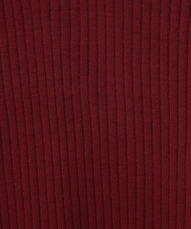 CRAFT STANDARD BOUTIQUE シアーニット長袖プルオーバー Bordeaux