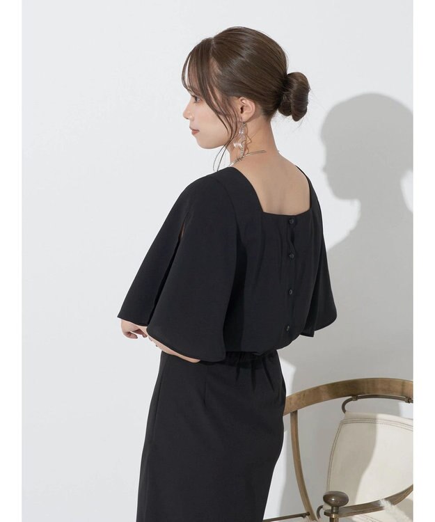 earth music&ecology ２ＷＡＹショルダースリットブラウス Off White