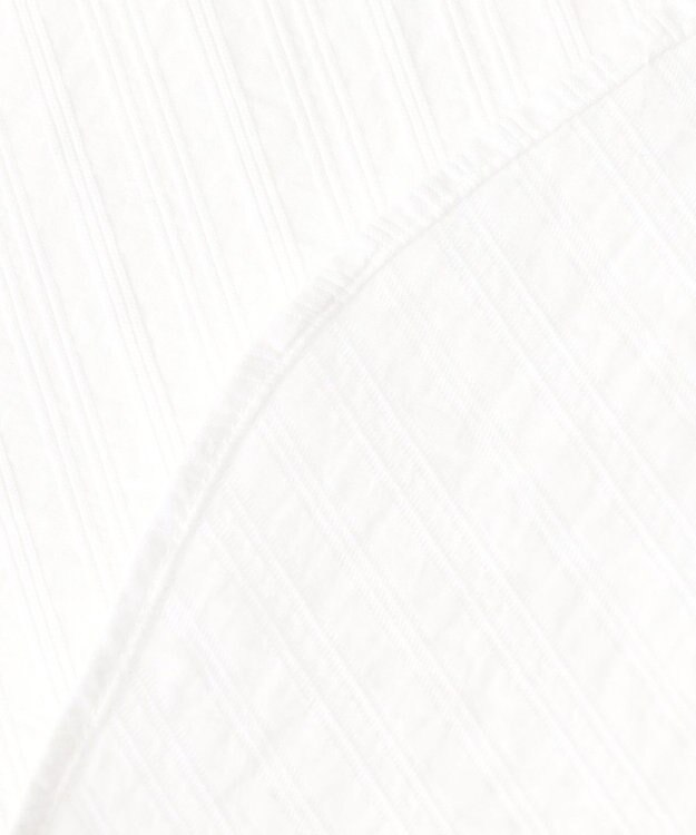 JOSEPH ABBOUD 【キングサイズ・オーガニックコットン使用】オーガニックコードストライプ ホワイトシャツ ホワイト系