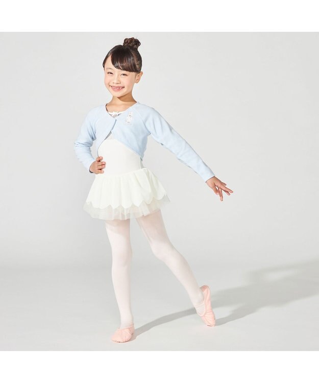 Chacott スカート付レオタード オフホワイト