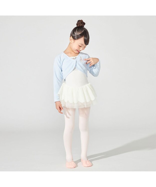 Chacott スカート付レオタード オフホワイト