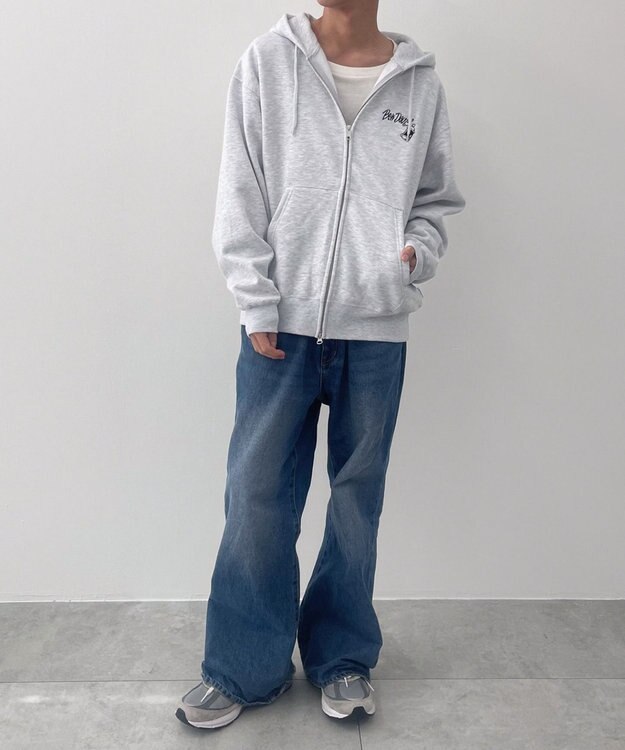 WEGO BENDAVIS　SELECTION　ZIP　HOODIE オフホワイト