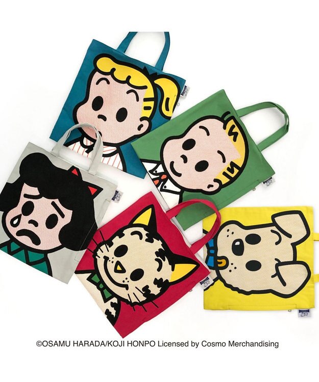 ROOTOTE 6269【オサムグッズ】OSAMU GOODS(R)×ROOTOTE コラボトートバッグ-AB 01：ジャック